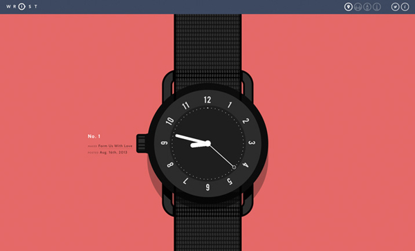 Wrist Flat Website Design