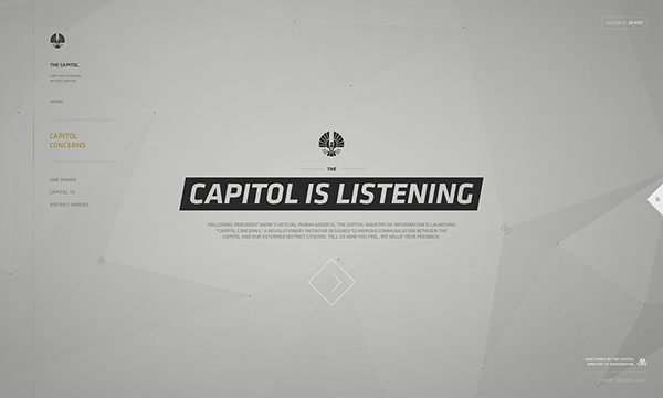 TheCapitol.pn网页设计