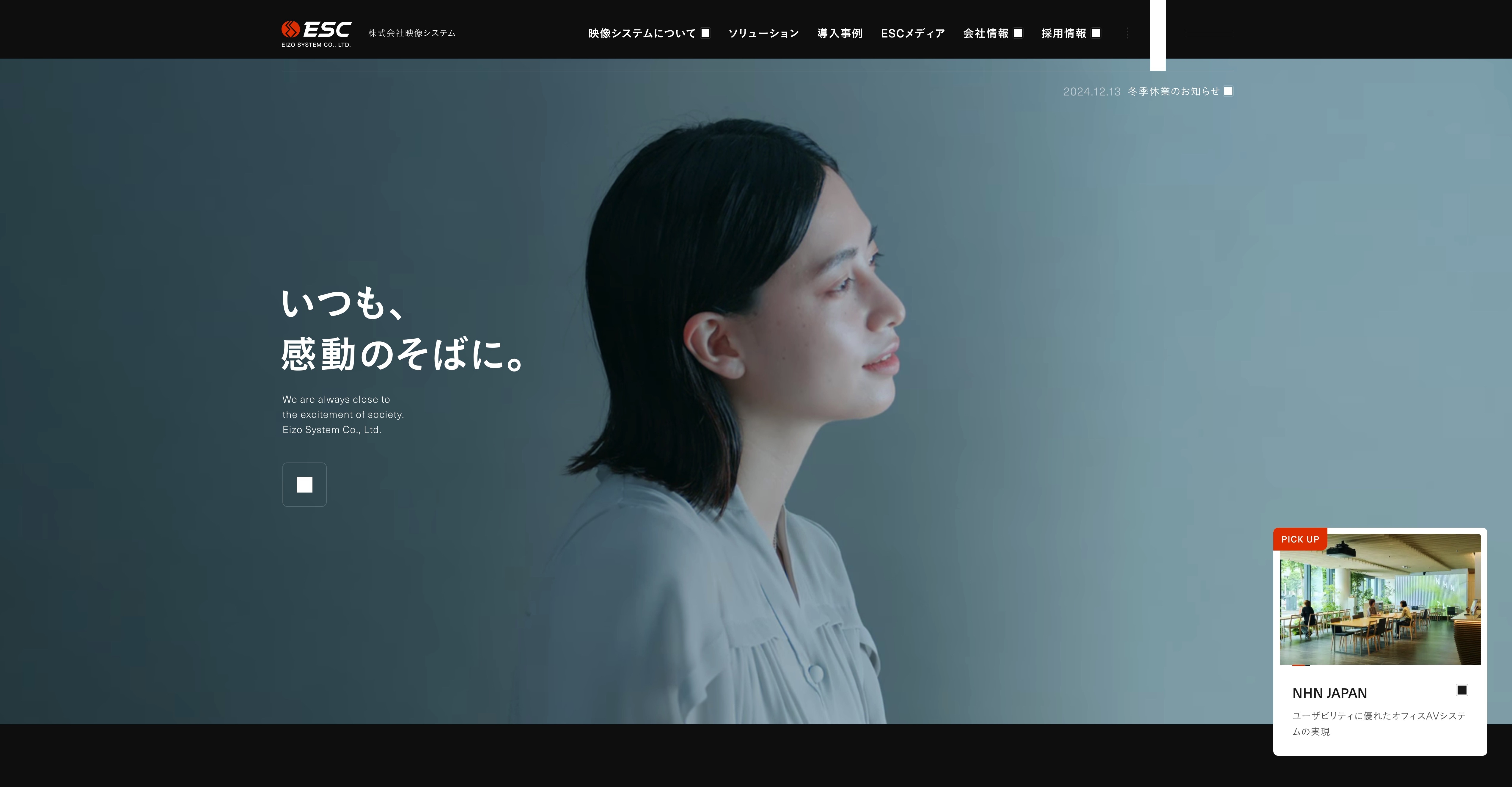 日本-eizo-映像音响多媒体系统酷站欣赏
