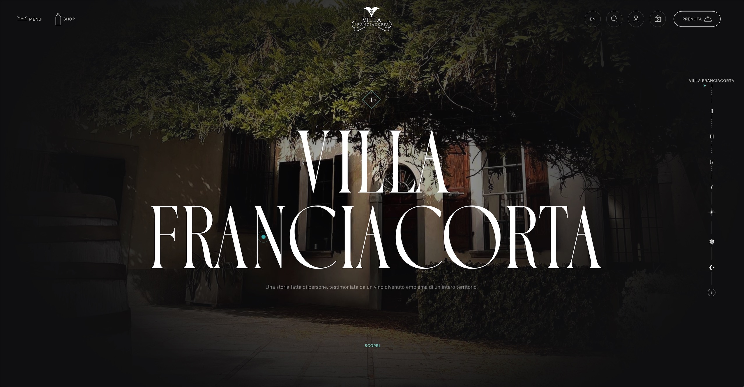 意大利-illa Franciacorta-葡萄园地窖庄园酷站欣赏