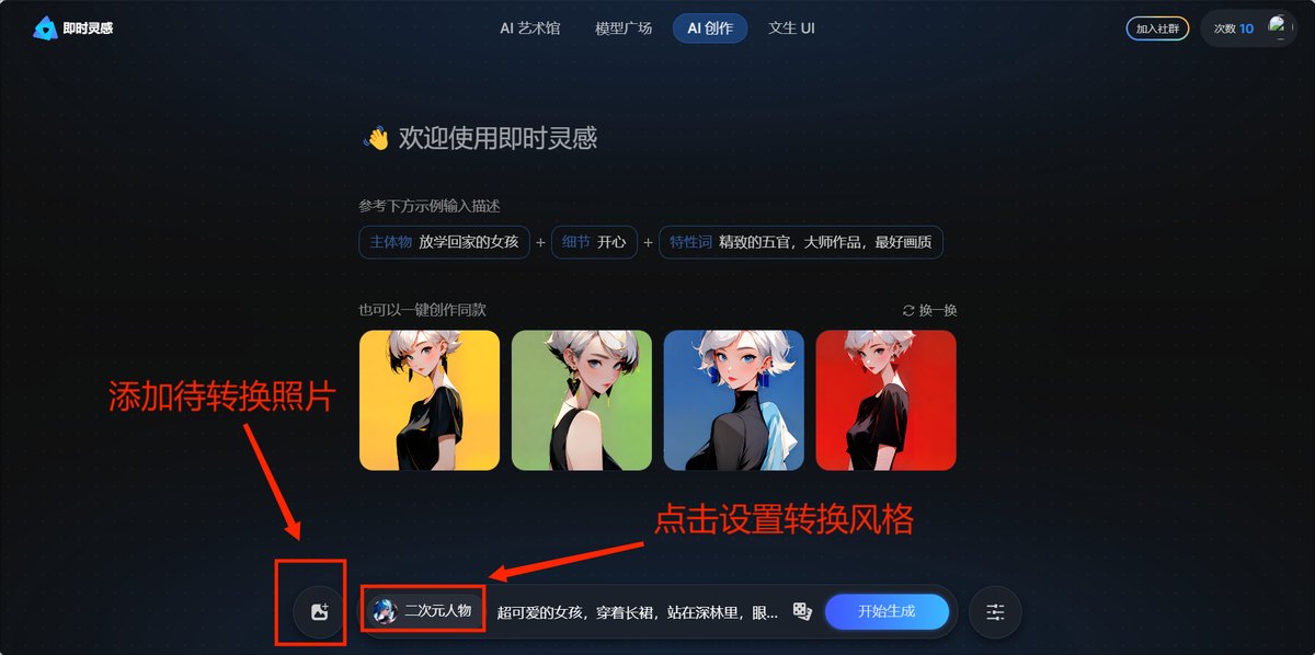 照片转ai画