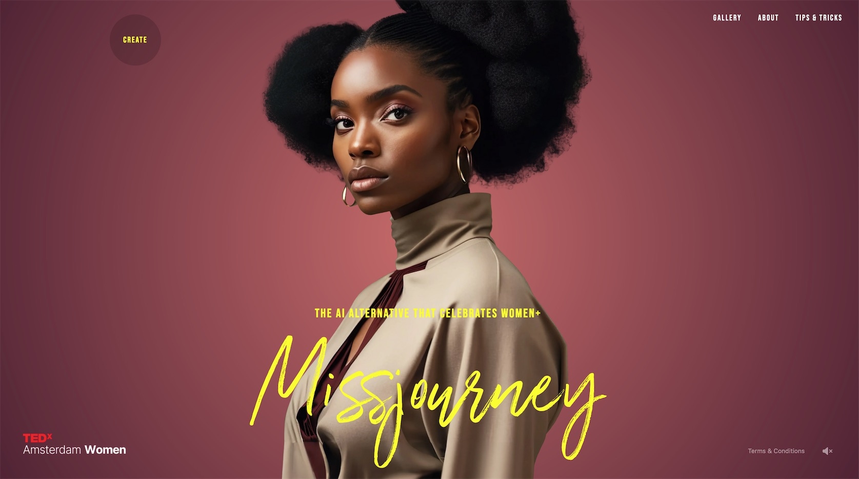 MissJourney-一款庆祝女性的人工智能替代品+酷站欣赏