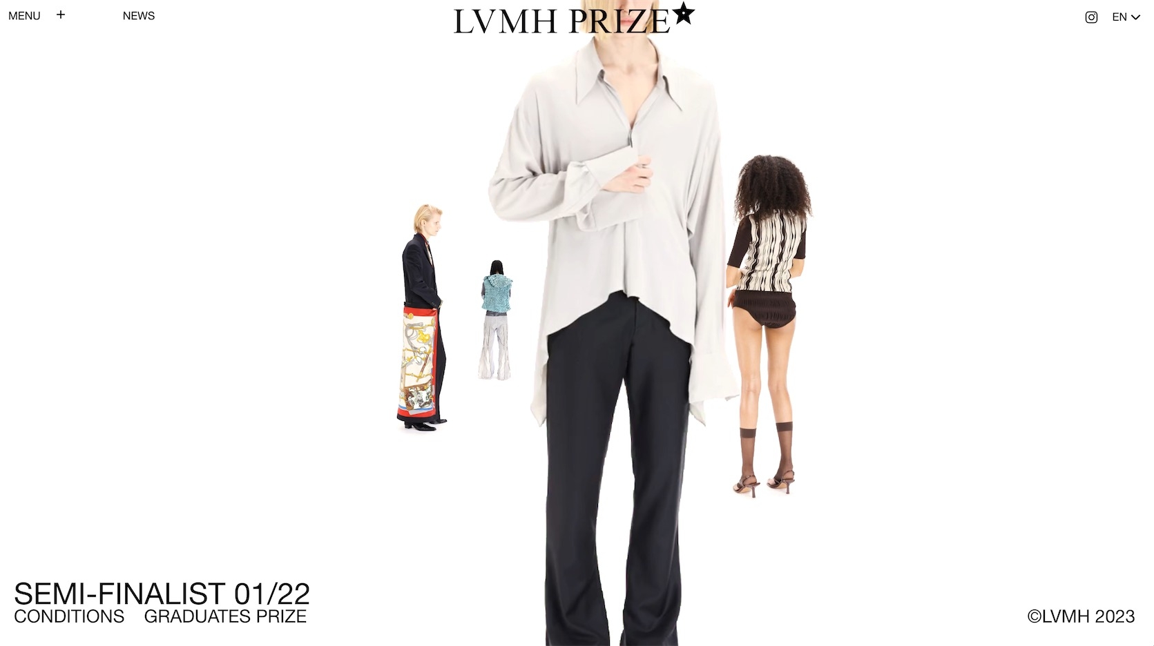 LVMH PRIZE-路威酩轩集团时装秀酷站欣赏